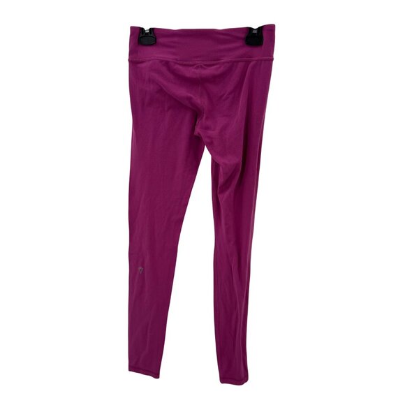 Ivivva By Lululemon Purple Nylon & Lycra Elastane Full-Length Leggings Girl Sz10 - Picture 2 of 5